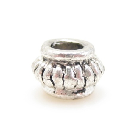 Tibet perler 7 / 3 mm - 2 stk