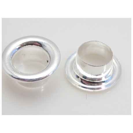 Sølv belagt inder kerne - 10 stk