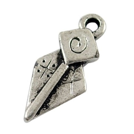 Vedhæng i tibet sølv 17 mm