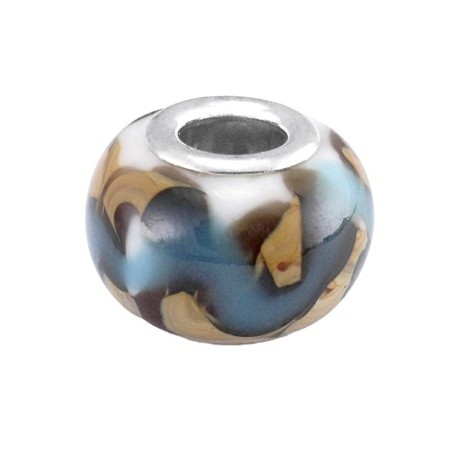 Glas led i brune og petrol nuancer