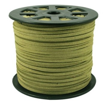 Ruskind im. 3 x 1,5 mm æble grøn - 1 m