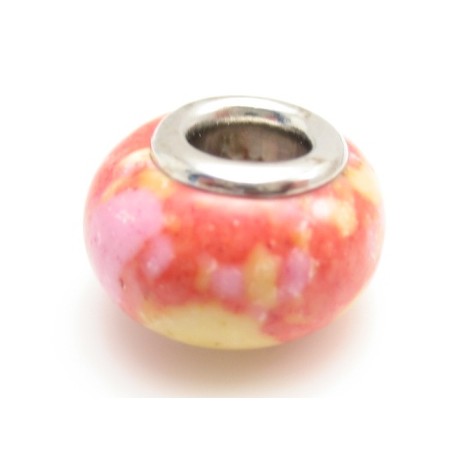 Sten rød / pink 14 / 4,5 mm