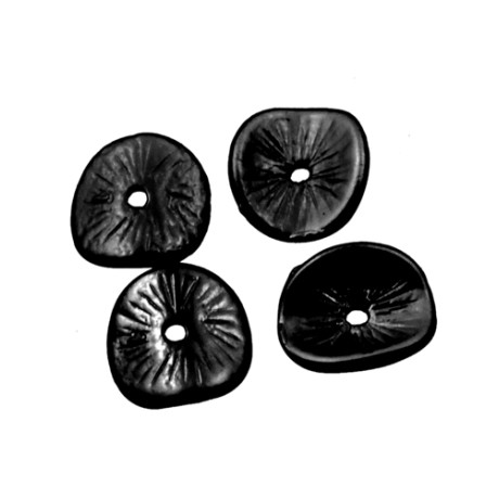 Chips sort 9,5 mm - 4 stk