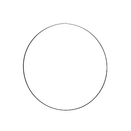 Wire halskæde sølv sort 45 cm med magnet lås
