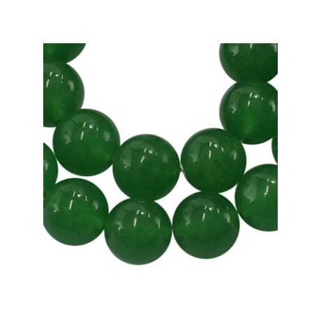 Jade grøn 10 mm - 8 stk