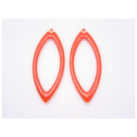 Emalje ramme 35 x 14 - 2 stk