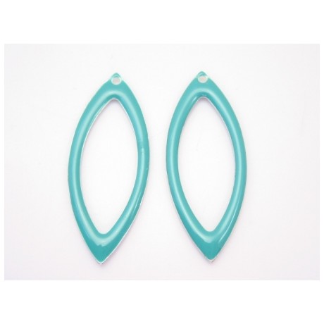 Emalje ramme 35 x 14 - 2 stk