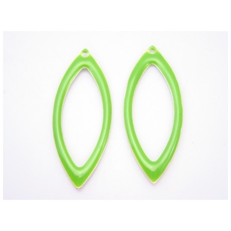 Emalje ramme 35 x 14 - 2 stk