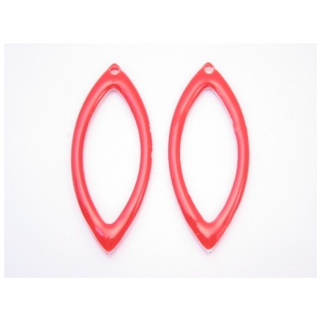 Emalje ramme 35 x 14 - 2 stk