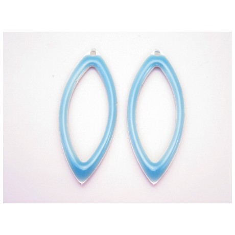 Emalje ramme 35 x 14 - 2 stk