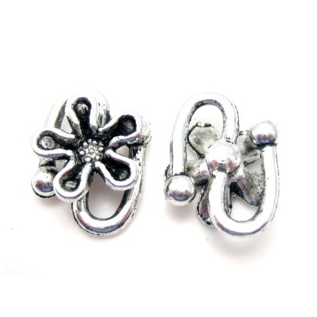 Blomst med kroge 18 mm - 2 stk