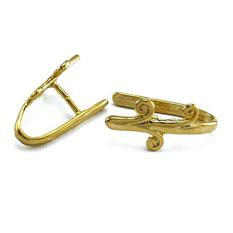 Vedhæng guld belagt 20 mm