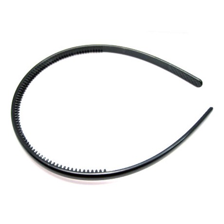 Hårbøjle sort 8 mm