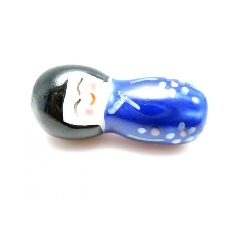 Japansk Kokeshi 27 / 2,2 Mørk Blå