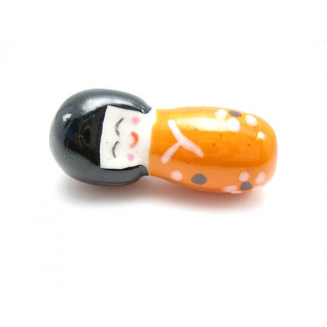 Japansk Kokeshi 27 / 2,2 Orange