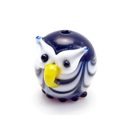 Murano håndlavet glas ugle 17 mm