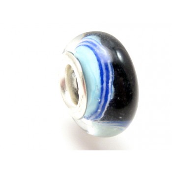 Glas led blå, turkis, sort