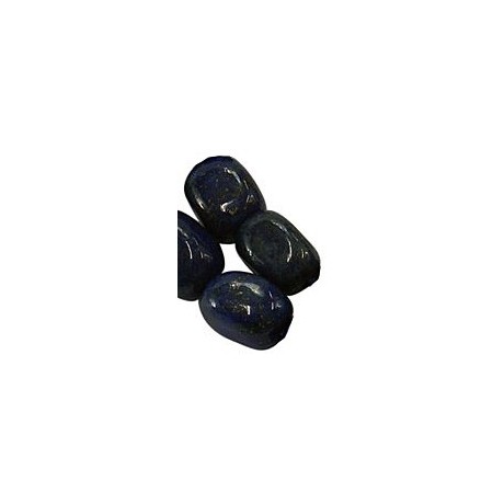 Lapis Lazuli m/ guld, firkant 8 STK