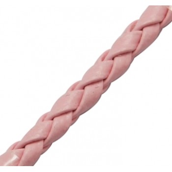 Bola Imiteret rosa lækker  3 mm tyk - pr m- SUPER BILLIGT.