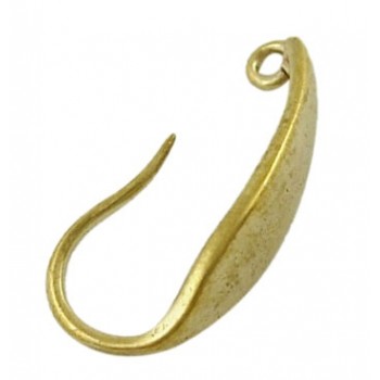 Guld øreringe 19 mm - 1 par