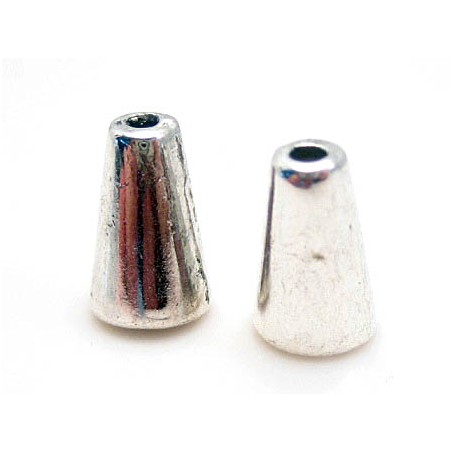 Konisk tibet perle 10 / 2 mm - 2 stk