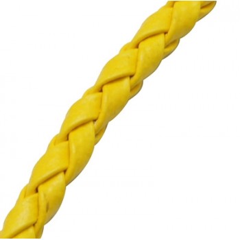 Bola Imiteret gul lækker  3 mm tyk - pr m- SUPER BILLIGT.