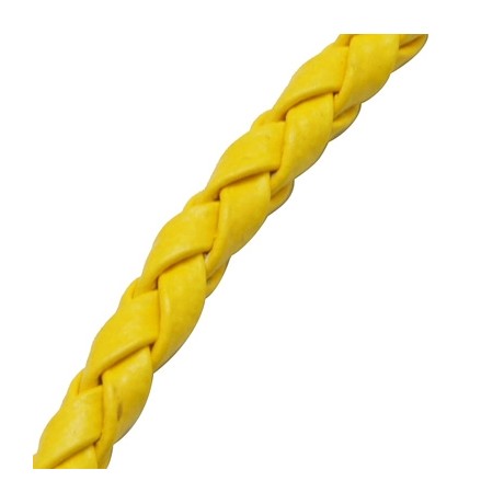 Bola Imiteret gul lækker  3 mm tyk - pr m- SUPER BILLIGT.