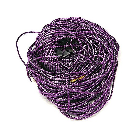 Bola imiteret lilla metallic lækker 4 mm tyk pr. m SUPER BILLIGT