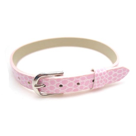 Armbånd til slide charms 22 cm -  ROSA
