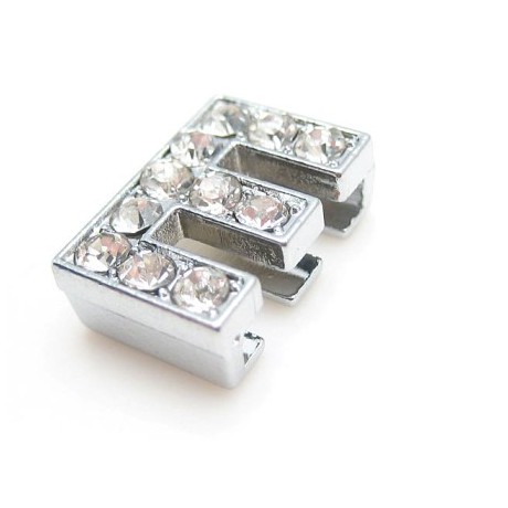 Slide bogstav 14 mm - E