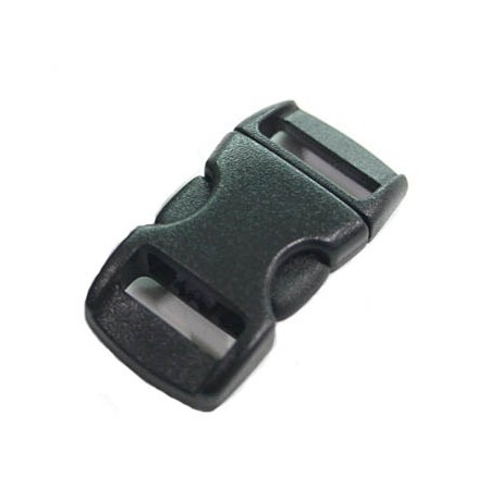 Snap lukning 29 x 16 mm - sort