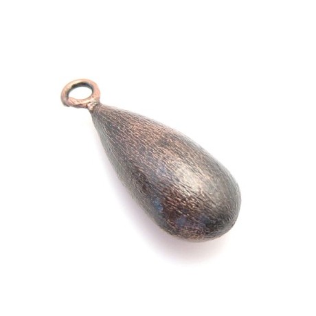 Dråbe børstet kobber  stardust 22 mm