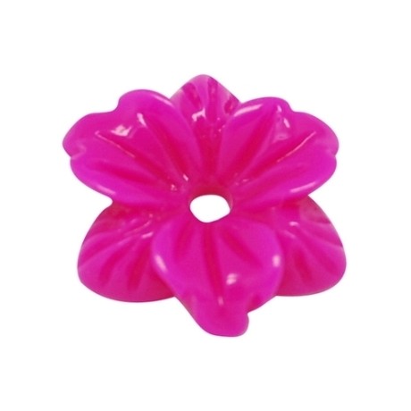 Smuk blomst 12 mm - 2 STK - PINK