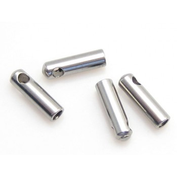 Stål enderør 1 mm - 4 stk