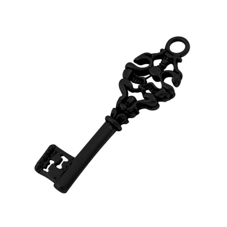 Nøgle sort 5 cm