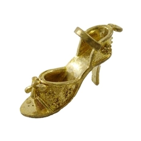 Guld sko 22 mm