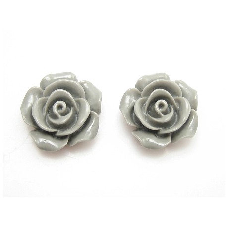 Roser grå 14 mm - 1 par