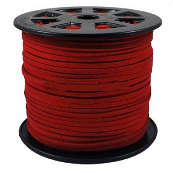 Ruskind im. 3 x 1,5 mm - bordeaux - 1 m