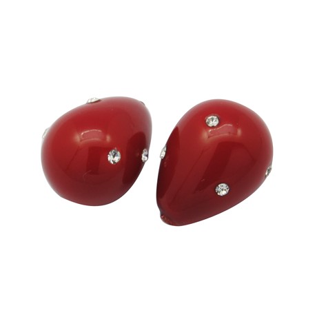 Anboret shell dråbe med stene 14 / 1,2 mm