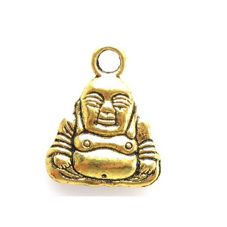 Gylden Buddha 20mm