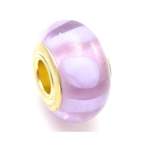 Led med guld kerne rosa