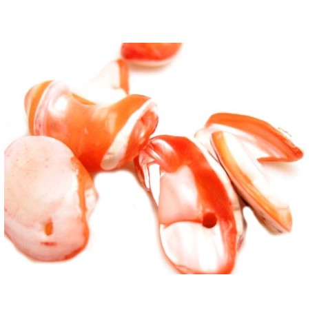 Nuggets shell fersken - 10 stk