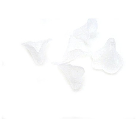 Frosted lilje 20mm - 2 stk
