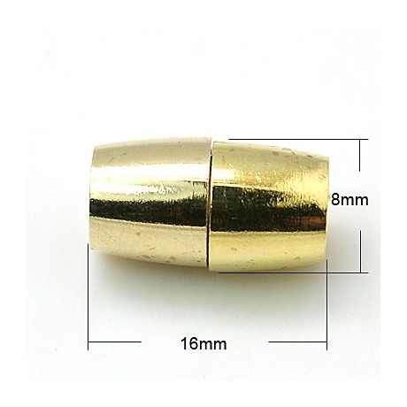 Magnet lås guld 16 x 8 mm / 5