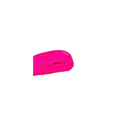 Faldskærmsline 4 mm neon pink - 1 m løbende