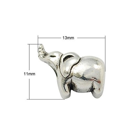 Elefant 13 / 4,5 mm sølv