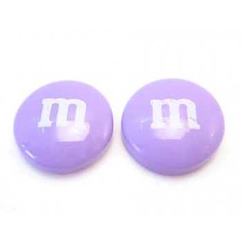 M & M   14 mm lilla - 2 stk