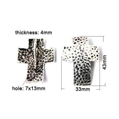 Hamret kors 43 mm / 7 mm - se foto