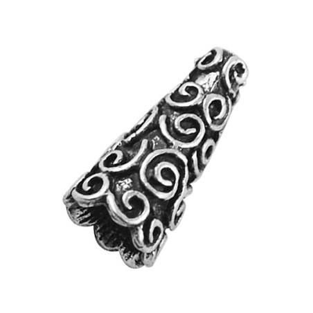 Konisk perle super smuk  18mm - 2 stk