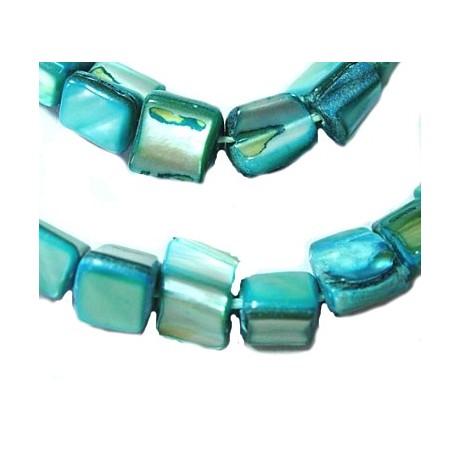 Musling perle turkis 10 mm - 20 stk